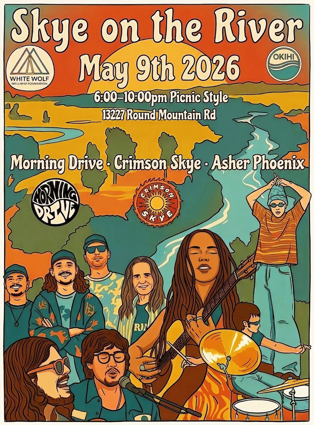 Event Flyer - Skye on the River