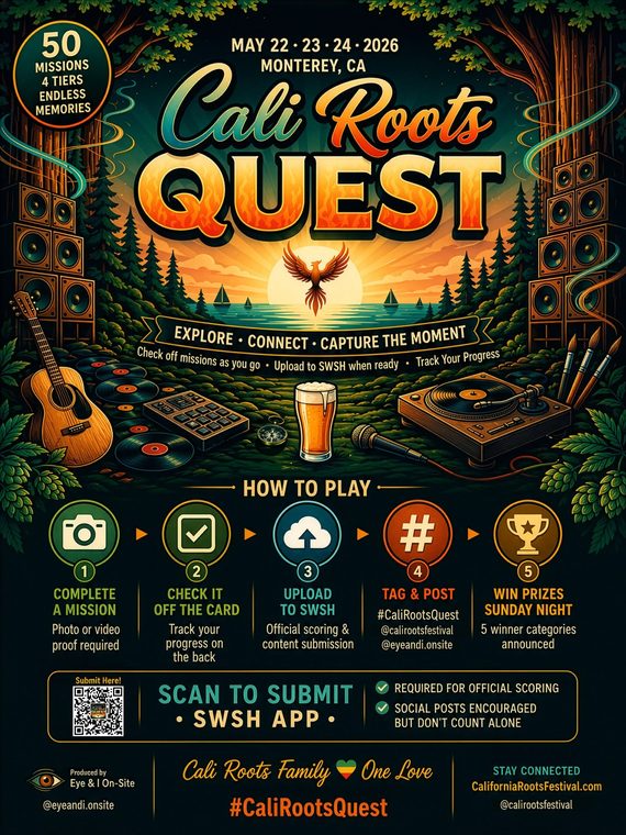 Cali Roots Quest poster